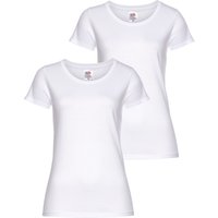 Fruit of the Loom Rundhalsshirt "Lady Fit Premium", (Packung, 2 tlg., 2er-Pack) von Fruit Of The Loom