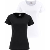 Fruit of the Loom Rundhalsshirt "Lady Fit Premium" Packung, 2er-Pack, 2 Stk. tlg. von Fruit Of The Loom