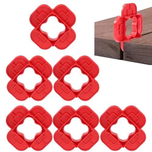 Deck Spacers, 6-Piece Decking Board Spacer Set with 4 Thickness Options, Precision Alignment Tool Even Gaps, Ideal for Basement, Garage, Balcony, Backyard, Toolhouse Projects von Fruusv