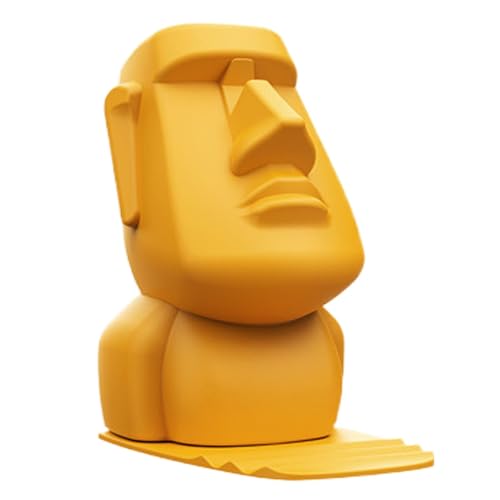 Fruusv Easter Island Statue Glasses Holder, Head Eyeglass Stand, Decorative Eyewear Display Organizer for Nightstand, Desktop, Bookshelf, Home, Offices Decoration Fruusv Easter Island Statue Glasses Holder, Head Eyeglass Stand, Decorative Eyewear Display Organizer for Nightstand, Desktop, Bookshelf, Home, Offices Decoration von Fruusv