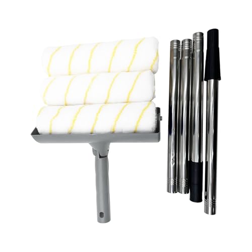 Fruusv Farbroller Set | Malerwerkzeug Set | Ergonomischer Farbroller Mit Teleskopstiel Für Wände, Möbel & Decken Innenraumgestaltung Heimwerkerprojekte Fruusv Farbroller Set | Malerwerkzeug Set | Ergonomischer Farbroller Mit Teleskopstiel Für Wände, Möbel & Decken Innenraumgestaltung Heimwerkerprojekte von Fruusv
