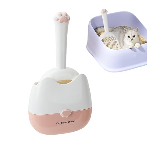 Fruusv Katzenstreuschaufel, wandmontierte Kotschaufel mit Halter, Haustierabfallsammler, leicht zu reinigendes Design, ideal für Außenbereich, Hof, Park, Pferdestände, kleine Haustiere, Hase, Kätzchen Fruusv Katzenstreuschaufel, wandmontierte Kotschaufel mit Halter, Haustierabfallsammler, leicht zu reinigendes Design, ideal für Außenbereich, Hof, Park, Pferdestände, kleine Haustiere, Hase, Kätzchen von Fruusv