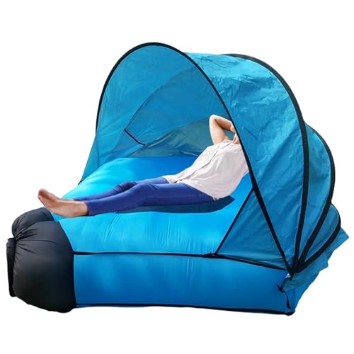 Fruusv Recliner Sofa, Inflatable Couch, Portable Tent Windproof Lounger, Lightweight Uv-Resistant Air Pump-, Inflatable Chair for Camping, Picnic, Beach, Fishing, Outdoor Parties, 1x Fruusv Recliner Sofa, Inflatable Couch, Portable Tent Windproof Lounger, Lightweight Uv-Resistant Air Pump-, Inflatable Chair for Camping, Picnic, Beach, Fishing, Outdoor Parties, 1x von Fruusv