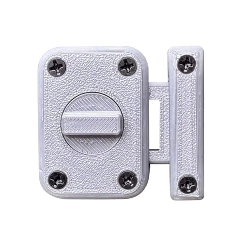 Night Door Latch, Latch Doors Lock Indoor Outdoor, Smooth Heavy Duty Gate Hardware, Secure Metal Construction, Easy Installation Design, Home Accessories for Bedroom, 4.5x3.5x1.3cm Night Door Latch, Latch Doors Lock Indoor Outdoor, Smooth Heavy Duty Gate Hardware, Secure Metal Construction, Easy Installation Design, Home Accessories for Bedroom, 4.5x3.5x1.3cm von Fruusv