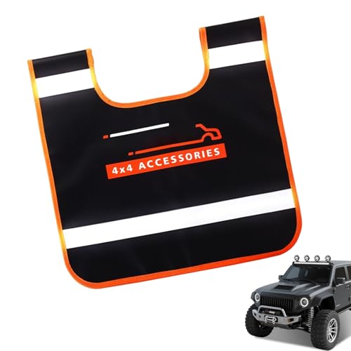 Sicherheitsflagge - Wasserdichtes Reflektierendes Warnschild Für Auto, LKW, Reise Mit Anti -Rebound -Design, Marker Mit Hoher Sichtbarkeit Für Schleppseil Im Freien, Notfälle Am Straßenrand von Fruusv