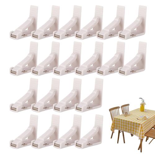 Tischdeckerhalter - 20 -teilige Tisch -Stoffclip Für Starke Griffe, Rutschfixierung Mit Einfacher Verwendung, Robuste Klemmen Für Camping, Im Freien, Hochzeit, Geburtstag, Familienfeier, 2.17x2. Tischdeckerhalter - 20 -teilige Tisch -Stoffclip Für Starke Griffe, Rutschfixierung Mit Einfacher Verwendung, Robuste Klemmen Für Camping, Im Freien, Hochzeit, Geburtstag, Familienfeier, 2.17x2. von Fruusv