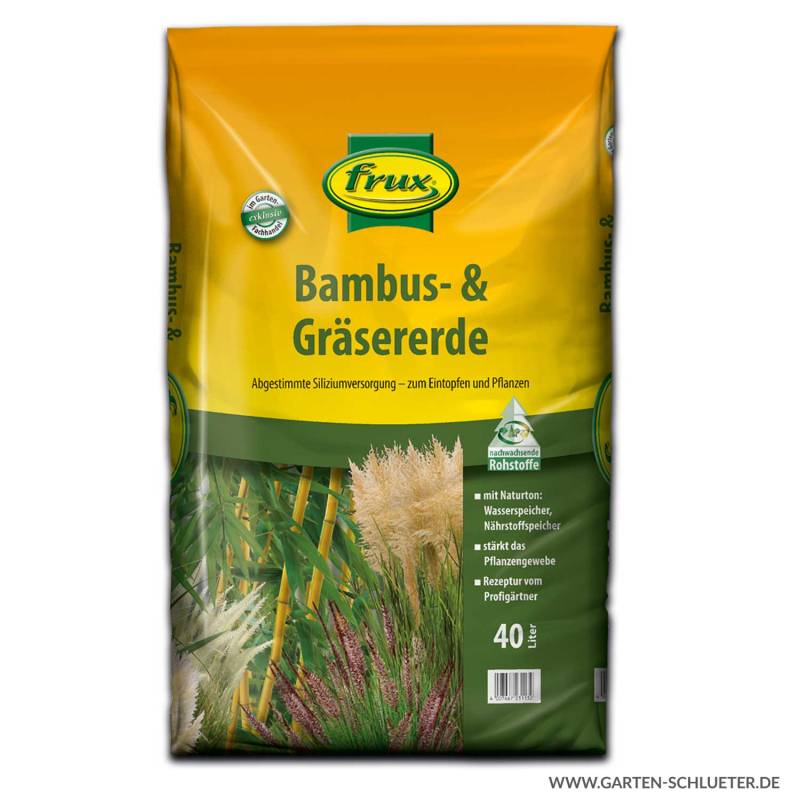 frux - Bambuserde 40l 1 Palette/ 54 Sack Lieferform: Palette von Frux