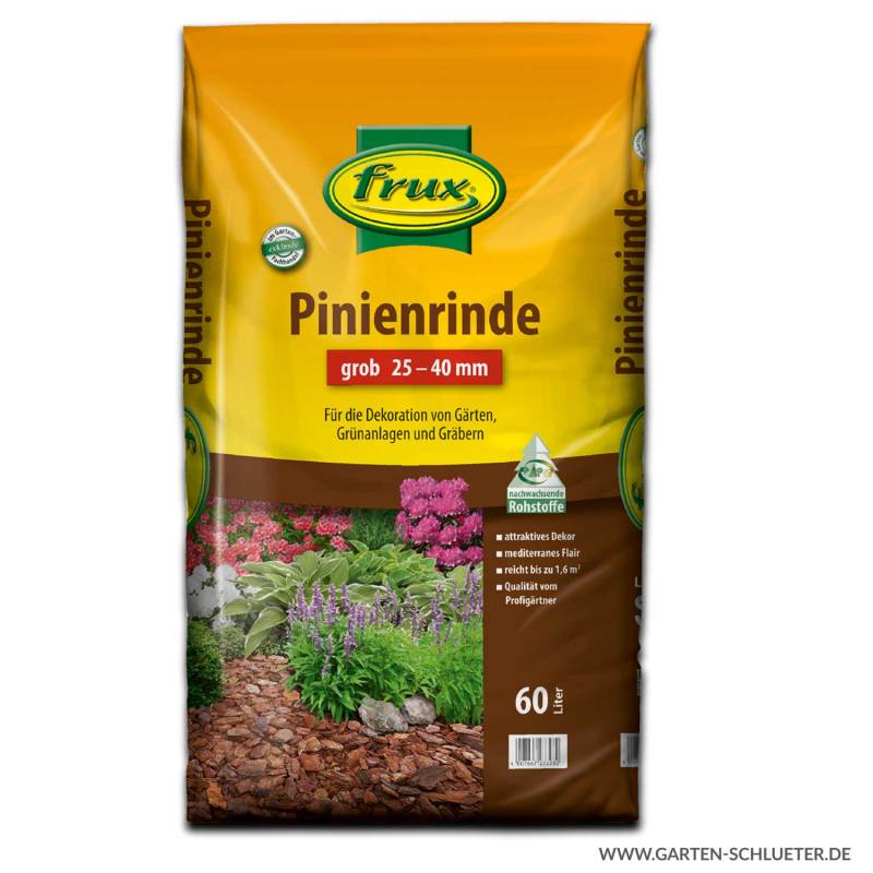 frux - Dekor-Pinie grob 60l 25-40mm 1 Palette/ 39 Sack Lieferform: Palette von Frux