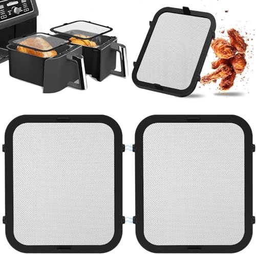 Spritzschutz für Heißluftfritteuse│Silikon-Splash-Guard für Ninja Foodi Max Dual Zone AF300EU, Schutz für Heizspirale & Ventilator (AF400 splash-proof board box) von FryChef