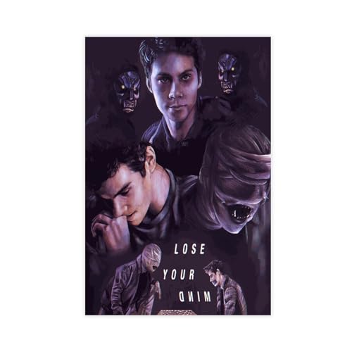 FrySky Play Series Teen Wolf Poster (1) Leinwand Poster Schlafzimmer Dekor Sport Landschaft Büro Zimmer Dekor Geschenk ungerahmt 30 x 45 cm von FrySky