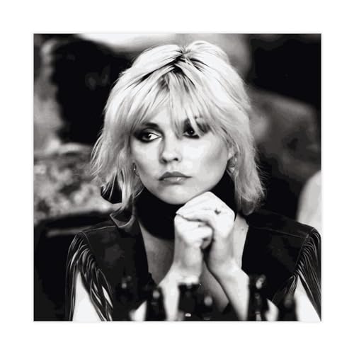 FrySky Poster Sänger Debbie Harry 82 Leinwand Poster Schlafzimmer Dekor Sport Landschaft Büro Zimmer Dekor Geschenk ungerahmt 70 x 70 cm von FrySky