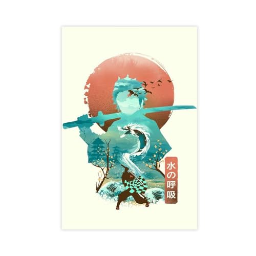 FrySky Tanjiro Demon Slayer Poster 8 Leinwand Poster Wandkunst Dekor Druck Bild Gemälde für Wohnzimmer Schlafzimmer Dekoration ungerahmt 50 x 75 cm FrySky Tanjiro Demon Slayer Poster 8 Leinwand Poster Wandkunst Dekor Druck Bild Gemälde für Wohnzimmer Schlafzimmer Dekoration ungerahmt 50 x 75 cm von FrySky