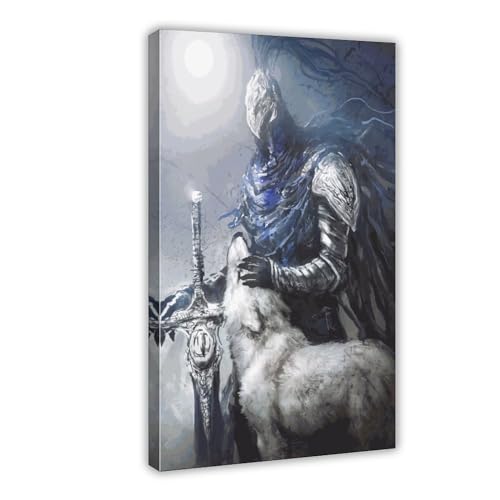 Game Poste Dark Souls Poster 52 Leinwand Poster Wandkunst Dekor Druck Bild Gemälde für Wohnzimmer Schlafzimmer Dekoration Rahmenstil 30 x 45 cm von FrySky