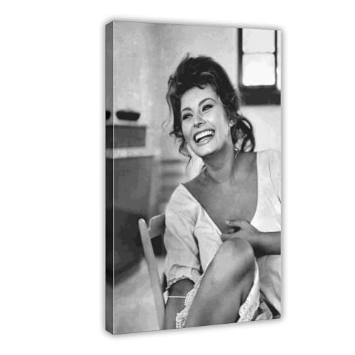 Schauspieler Sophia Loren Poster 50 Leinwand Poster Schlafzimmer Dekor Sport Landschaft Büro Zimmer Dekor Geschenk Rahmenstil 20 x 30 cm Schauspieler Sophia Loren Poster 50 Leinwand Poster Schlafzimmer Dekor Sport Landschaft Büro Zimmer Dekor Geschenk Rahmenstil 20 x 30 cm von FrySky
