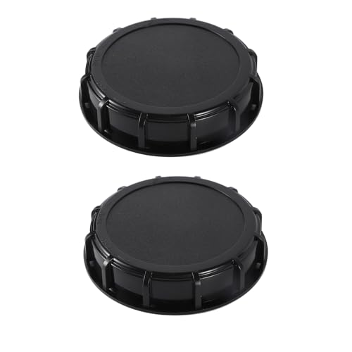 Frypay IBC Tank Deckel, 163mm Schwarz, 2 Stück, Wassertank Zubehör für 1000L Container Frypay IBC Tank Deckel, 163mm Schwarz, 2 Stück, Wassertank Zubehör für 1000L Container von Frypay