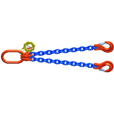 Zweist Kettengehänge SG Gabelkopf, 160 x 90mm, 4000kg Zweist Kettengehänge SG Gabelkopf, 160 x 90mm, 4000kg von Fs Hebetechnik