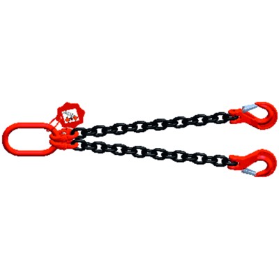 Zweistrang Kettengehänge Gabelkopf, 180 x 100mm, 5300kg von Fs Hebetechnik