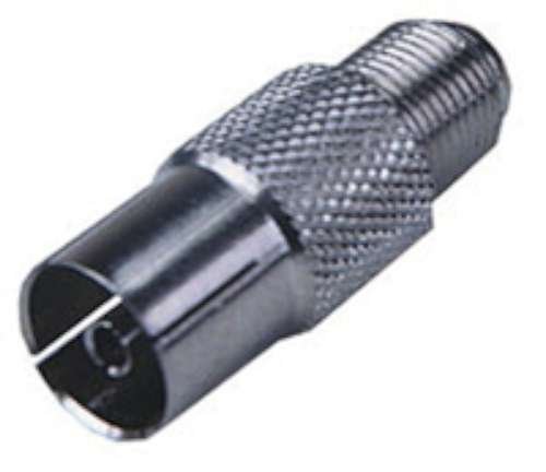 fte-maximal IEC/bu-fbu – Adapter F Buchse/9,5 Weiblich von Fte-maximal