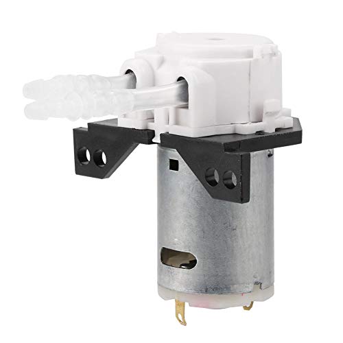 FTVOGUE Peristaltikpumpe DC12V / 24V Dosierpumpe DIY Peristaltikschlauchkopf für Aquarium Chemische Analyse(white12v 3 * 5) von FTVOGUE
