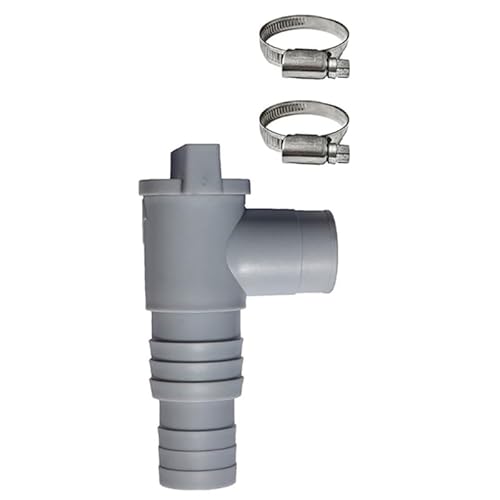 Pool Filter Pumpe Adapter PVC On/Off Plunger Ventil Schwimmbad Schlauch Adapter für 32 mm Schlauchanschluss Pool Zubehör von FuBESk