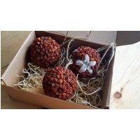 Handgemachte Vogelbeere Weihnachtsschmuck, Rustikale Weihnachtsdekoration Handgemachte Vogelbeere Weihnachtsschmuck, Rustikale Weihnachtsdekoration von SARMdsgn