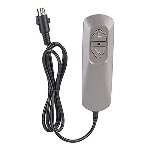 Fubdnefvo 1 Stück Elektrische Liegesteuerung für Sessellift/Elektrisches Sofa, Manuelle Steuerung mit Doppeltaste von Fubdnefvo