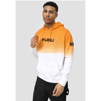 Fubu Sweatshirt "Fubu Herren FM213-003-1 Corporate Hooded Sweatshirt Gradient", (1 tlg.) von Fubu