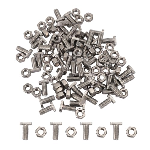 50pcs Greenhouse Bolts Nuts Set Stainless Steel M6X14 Bolts and M6 Hex Nuts for Outdoor Plant Gardening 50pcs Greenhouse Bolts Nuts Set Stainless Steel M6X14 Bolts and M6 Hex Nuts for Outdoor Plant Gardening von Fuchooky