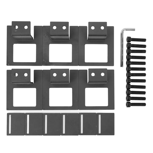 6pcs Anti -Schlupf -Matratzendichtung Anti -Scratch -Verstellbar verdickte Stahlmatratzen -Schieber für Bettenrahmen von Fuchooky