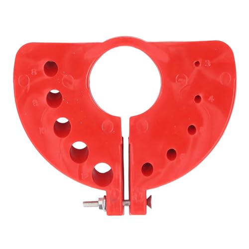Fuchooky Drill Bit Sharpener 3-12mm Multi Specifications Drill Bit Grinding Sharpener for Angle Grinder (Red) von Fuchooky
