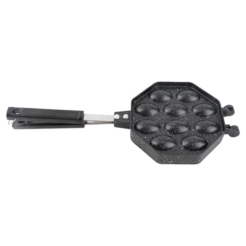 Fuchooky Kochkopfblasenwaffelhersteller Pfanne, Aluminiumlegierung Non -Stick, Cool Touch Griff, leicht für den Heim und kommerziellen Gebrauch, macht Eierwellbleche Fuchooky Kochkopfblasenwaffelhersteller Pfanne, Aluminiumlegierung Non -Stick, Cool Touch Griff, leicht für den Heim und kommerziellen Gebrauch, macht Eierwellbleche von Fuchooky