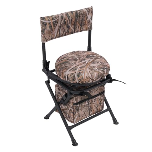 Fuchooky Schwenkbarer Campingstuhl 360 Grad rotierender Sitz, kompakte Faltbare Außenstuhl zum Angeln, Picknick, Spiele, tragbarer Stadiumstuhl mit Aufbewahrungsbeutel Fuchooky Schwenkbarer Campingstuhl 360 Grad rotierender Sitz, kompakte Faltbare Außenstuhl zum Angeln, Picknick, Spiele, tragbarer Stadiumstuhl mit Aufbewahrungsbeutel von Fuchooky