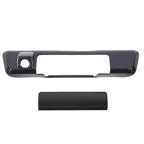 Fuchooky Tailgate Handle Bowl Cover Carbon Fiber Pattern Exterior Rear Tail Gate Door Handle Scratch Protector Replacement for Isuzu D-Max 2023 to 2024 von Fuchooky