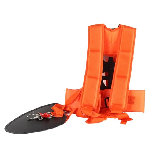 Fuchooky Verstellbarer Rasenmähergurt mit weichem Pad Labour Rettung Garten Trimmer Doppel -Schultergurt von Fuchooky