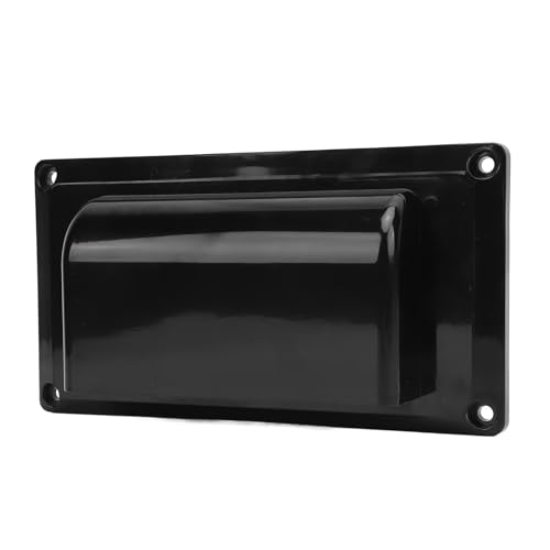 Side RV Vent Covers Proof Air Ventilation Exhaust Vent Cover for Camping Vehicle Trailer Boat Yacht (Black: 03040287) von Fuchooky