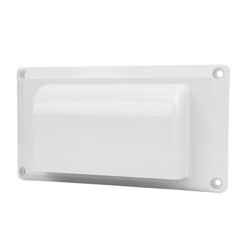 Side RV Vent Covers Proof Air Ventilation Exhaust Vent Cover for Camping Vehicle Trailer Boat Yacht (White: 03040278) von Fuchooky