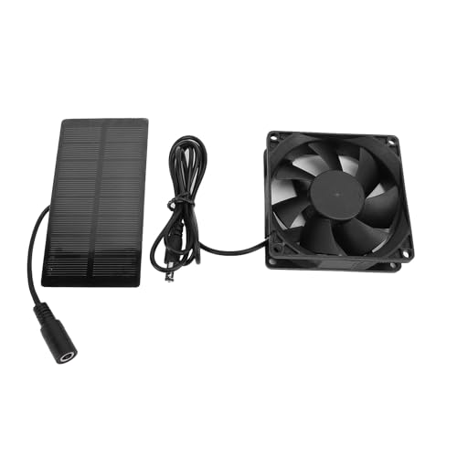 Solarpanel Auspufflüfungskit 0,8W Polykristalline Silizium Ruhige Solarkühlung Lüftung DC Lüfter für Zeltboot Solarpanel Auspufflüfungskit 0,8W Polykristalline Silizium Ruhige Solarkühlung Lüftung DC Lüfter für Zeltboot von Fuchooky