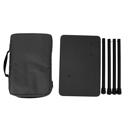 Tragbarer Klapphocker Leichtes Aluminium Oxford Stoff Sitzkissen 330,7 Pfund Ladung Lagerlager Fischerei Campingstuhl zum Wandern von Fuchooky