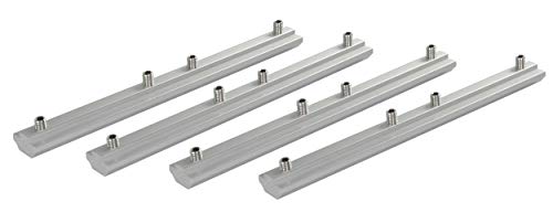 4 Stück FUCHS Streckenverbinder NUT 8 T-Slot inkl. Schrauben Profilverbinder für Konstruktionsprofile Aluminiumprofile von Fuchs Design