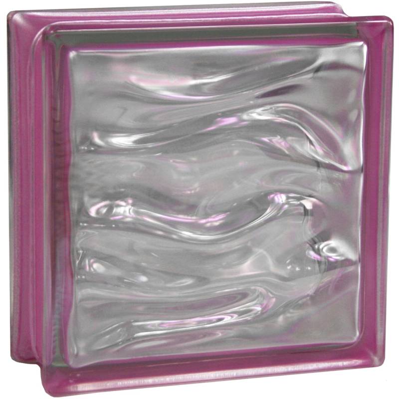 BM Glasstein Aqua Reflex Amethyst 19 cm x 19 cm x 8 cm von Fuchs Design