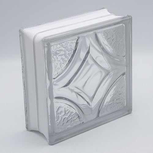 Basic Glasbaustein Vesta klar, 19x19x8 cm - 6 Stück Basic Glasbaustein Vesta klar, 19x19x8 cm - 6 Stück von Fuchs Design