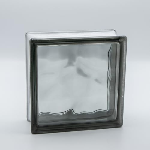 Fuchs Design Glasbausteine Wolke grau, 19x19x8 cm - 6 Stück von Fuchs Design