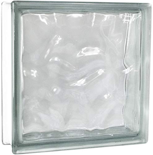 Basic Glasbaustein Wolke klar glänzend 30x30x10cm - 2 Stück von Fuchs Design