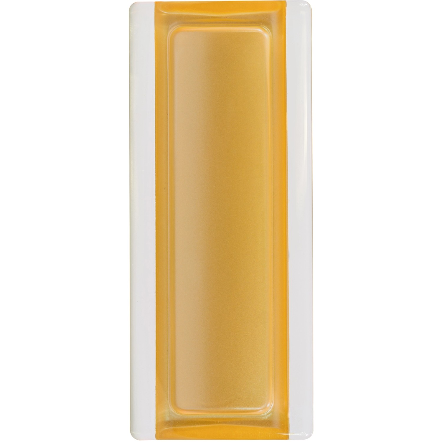 Echtglasprofil Gold 19 cm x 8 cm x 1 cm von Fuchs Design