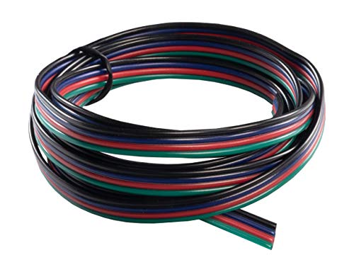 Fuchs Design RGB Verbindungskabel Kabel Kupfer LED RGB Verlängerungskabel 4-Pin 50m von Fuchs Design