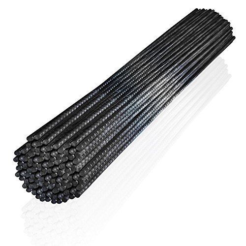 Fuchs Design 10 Stück Bewehrungsstahl B500A Gerippt 1 m Länge 10 mm Durchmesser von Fuchs Design