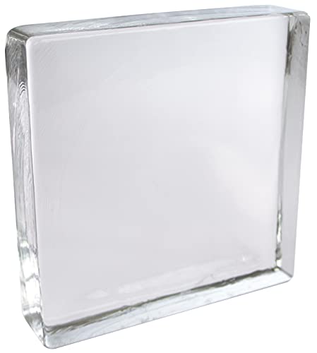 Fuchs Design Crystal Collection Classic, 1x Glasziegel Glasstein Vollsicht glänzend, ca. 20x20x5cm, Glasbaustein aus hochwertigem Echtglas Fuchs Design Crystal Collection Classic, 1x Glasziegel Glasstein Vollsicht glänzend, ca. 20x20x5cm, Glasbaustein aus hochwertigem Echtglas von Fuchs Design