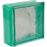 Fuchs Design Echtglasprofil, BxL: 8 x 19 cm, Glas - gruen von Fuchs Design