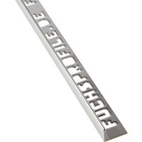Fuchs Design Fliesenschiene, BxL: 2,4 x 250 cm, Edelstahl - silberfarben von Fuchs Design