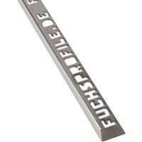 Fuchs Design Fliesenschiene, BxL: 2,4 x 250 cm, Edelstahl - silberfarben von Fuchs Design